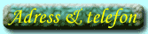 Adress och telefonnummer